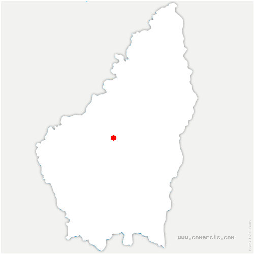 carte de localisation d'Aubenasson