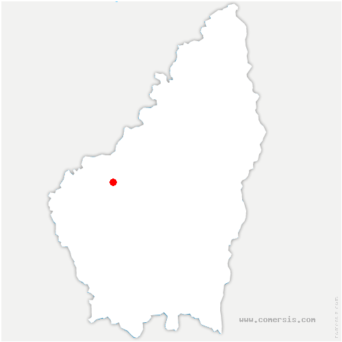 carte de localisation d'Autichamp