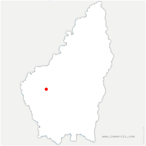 carte de localisation de Barnas