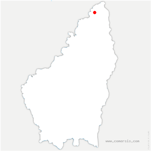 carte de localisation de Boulieu-lès-Annonay