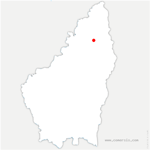 carte de localisation de Bozas
