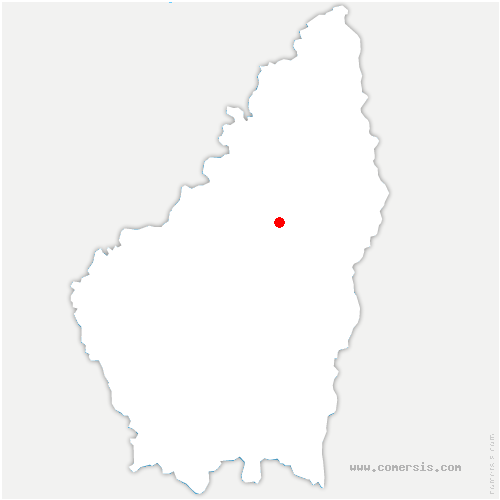 carte de localisation de Chamaloc