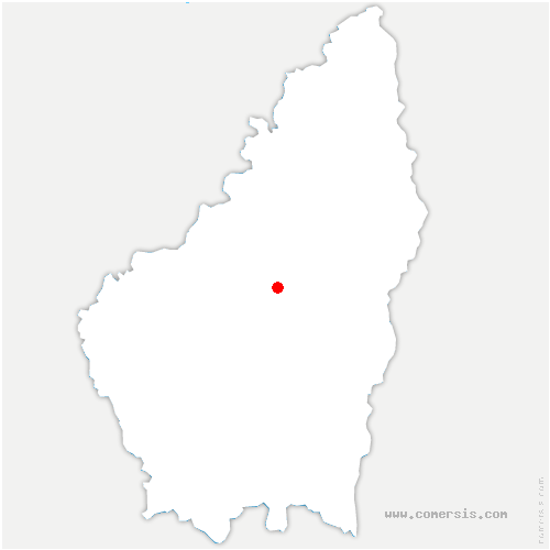 carte de localisation de Chaspuzac