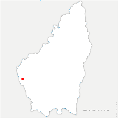 carte de localisation de Châteauneuf-du-Rhône