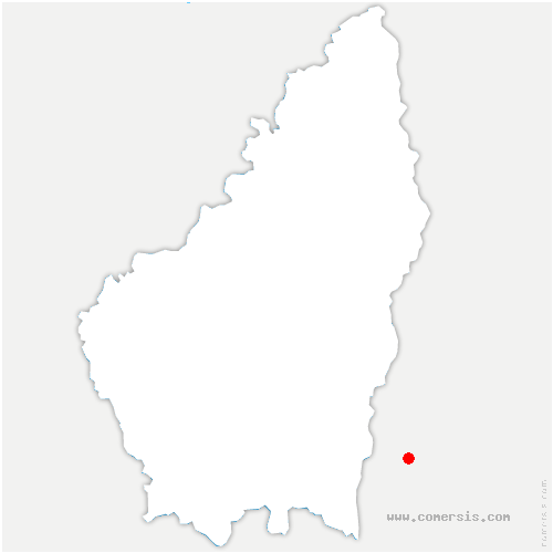carte de localisation de Colombier