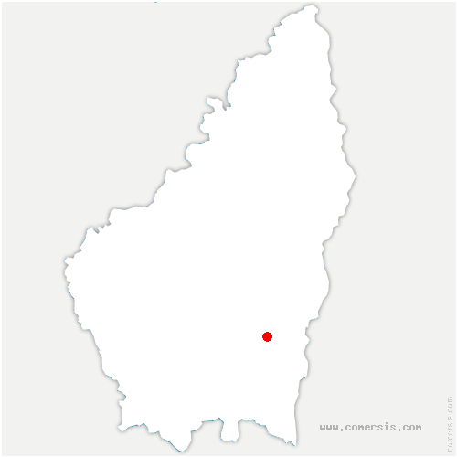 carte de localisation de Cornillac