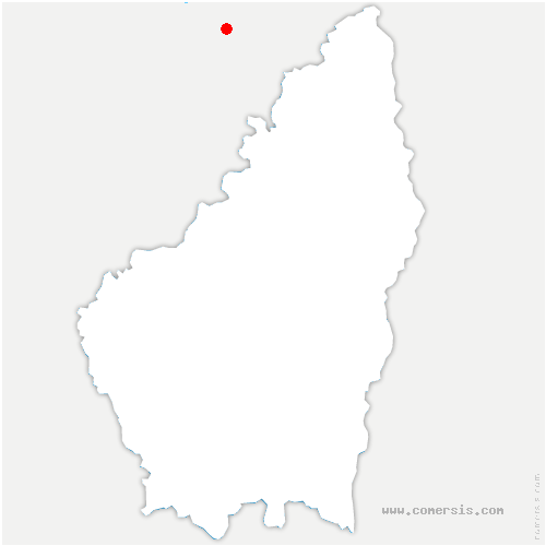 carte de localisation du Grand-Serre