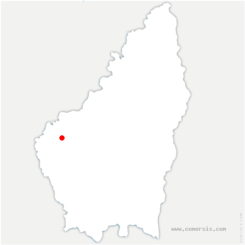 carte de localisation de Issanlas
