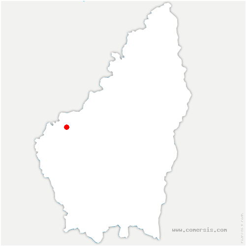 carte de localisation de Lachapelle-Graillouse
