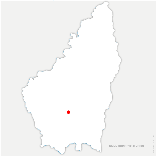 carte de localisation de Lachapelle-sous-Aubenas
