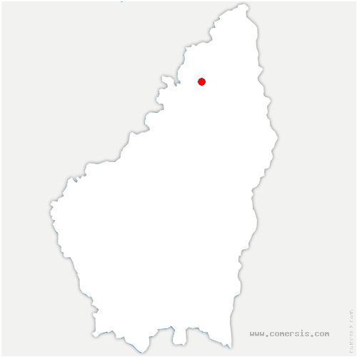 carte de localisation de Lalouvesc