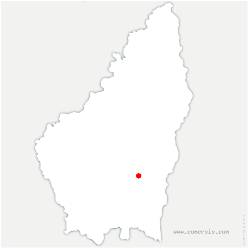 carte de localisation de Landos