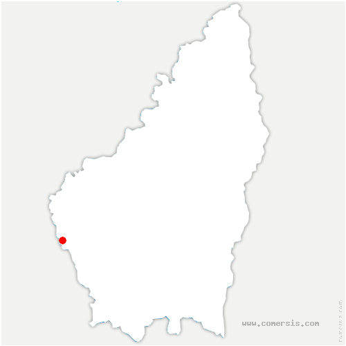carte de localisation de Laveyrune