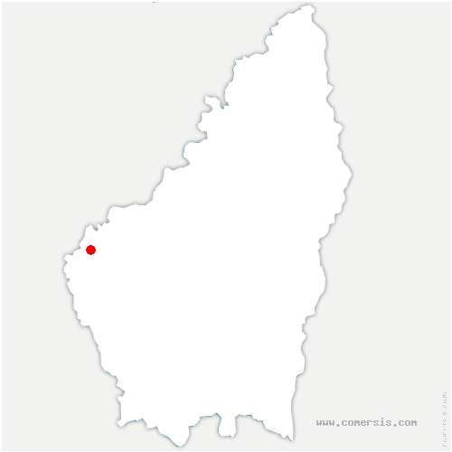 carte de localisation de Lavillatte