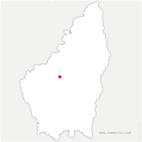 carte de localisation de Laviolle