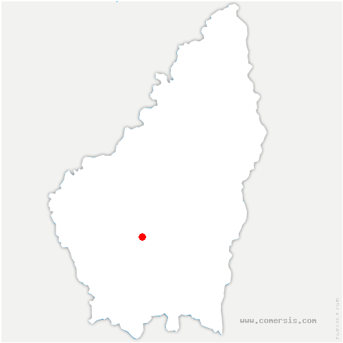 carte de localisation de Lentillères