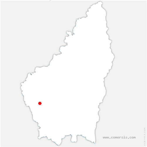 carte de localisation de Loubaresse
