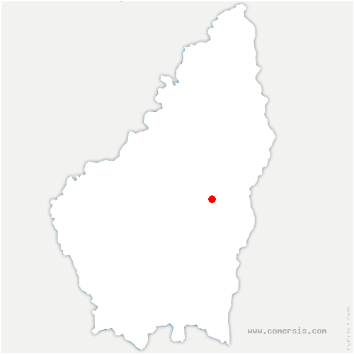 carte de localisation de Lyas