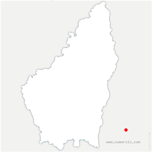 carte de localisation de Maclas