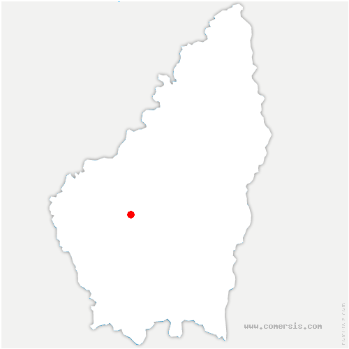 carte de localisation de Meyras