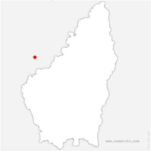 carte de localisation de Meyssiès