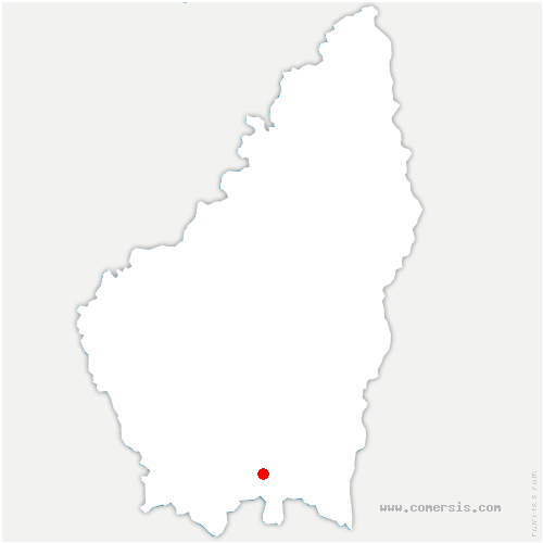 carte de localisation de Mollans-sur-Ouvèze
