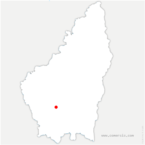 carte de localisation de Montbrison-sur-Lez