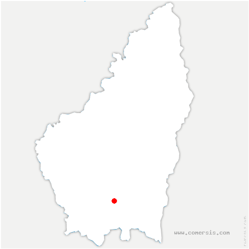 carte de localisation de Nyons