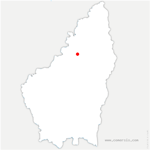 carte de localisation d'Omblèze