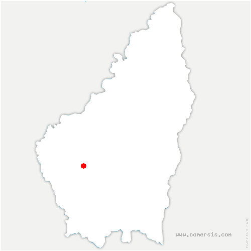 carte de localisation du Poët-Laval