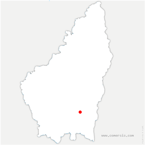 carte de localisation du Poët-Sigillat