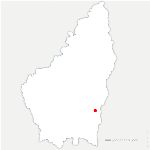 carte de localisation de Pommerol