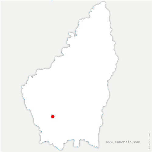 carte de localisation de Ribes