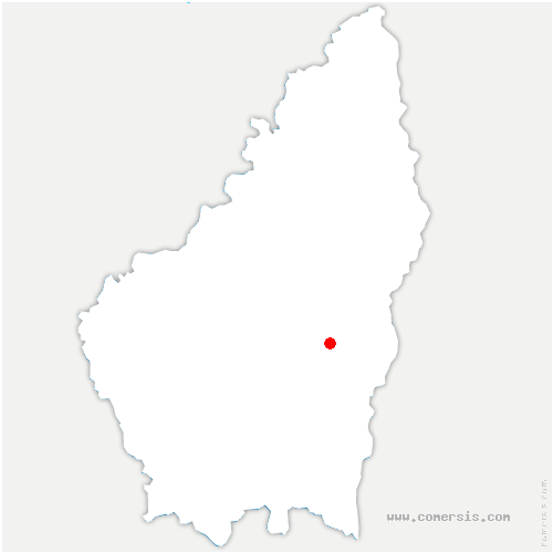 carte de localisation de Rochessauve