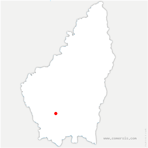 carte de localisation de Rosières
