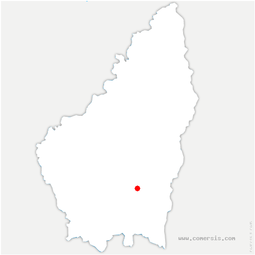 carte de localisation de Sahune