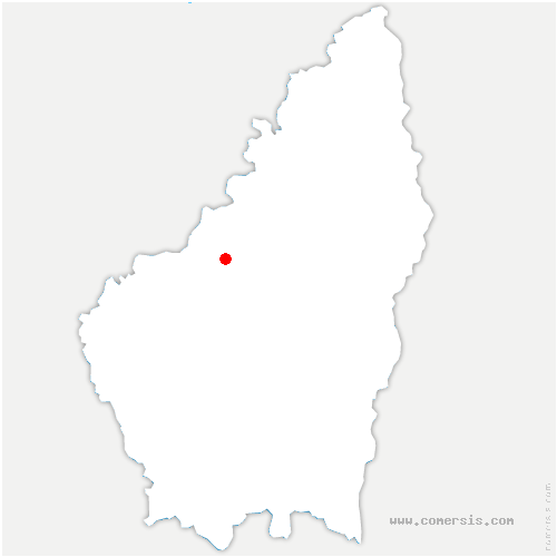 carte de localisation de Saint-Andéol-de-Fourchades
