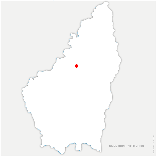 carte de localisation de Saint-Andéol