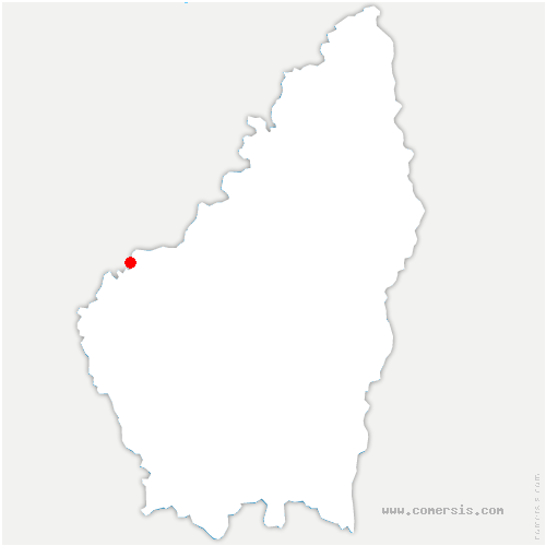 carte de localisation de Saint-Barthélemy