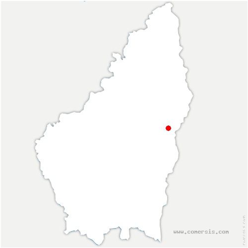 carte de localisation de Saint-Étienne-Lardeyrol