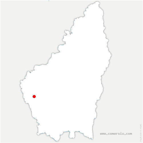 carte de localisation de Saint-Étienne-de-Lugdarès