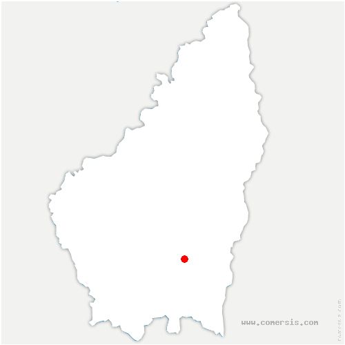 carte de localisation de Saint-Haon