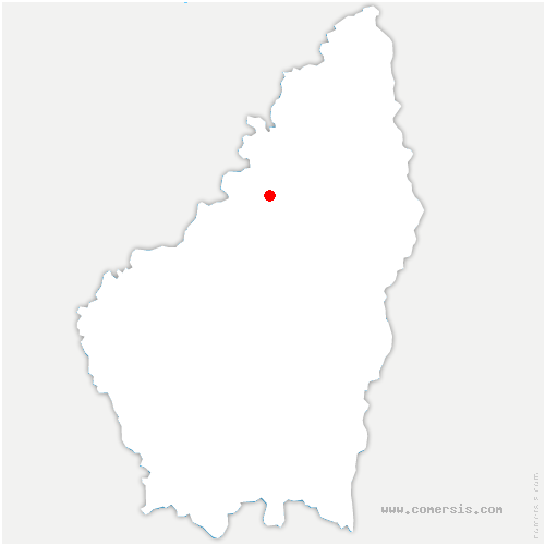 carte de localisation de Saint-Jean-Roure