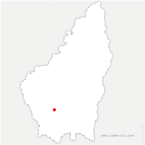 carte de localisation de Saint-Pantaléon-les-Vignes