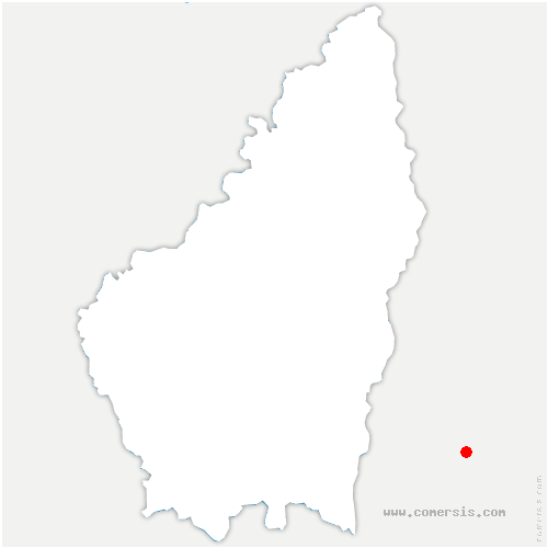carte de localisation de Saint-Pierre-de-Bœuf