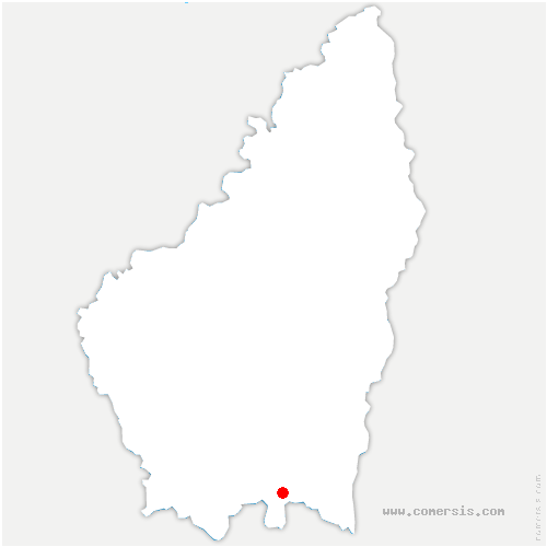 carte de localisation de Saint-Remèze