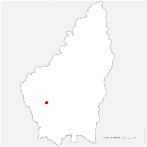 carte de localisation de Salles-sous-Bois