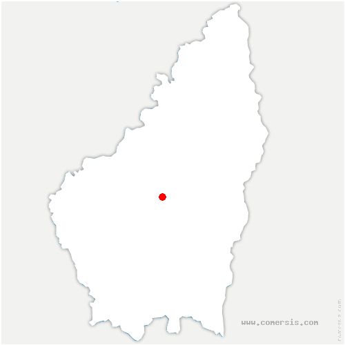 carte de localisation de Saou