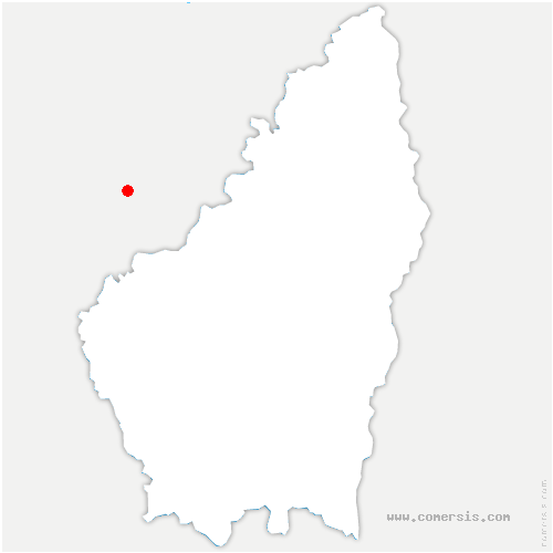 carte de localisation de Savas-Mépin