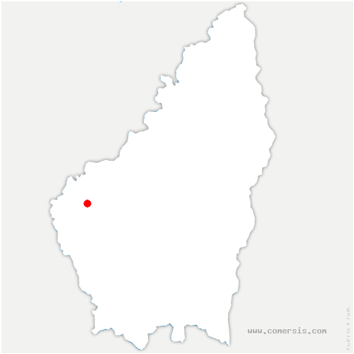 carte de localisation de Savasse